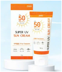 3WB Super UV Sun Block SPF50+/PA++++ (Dòng kem)